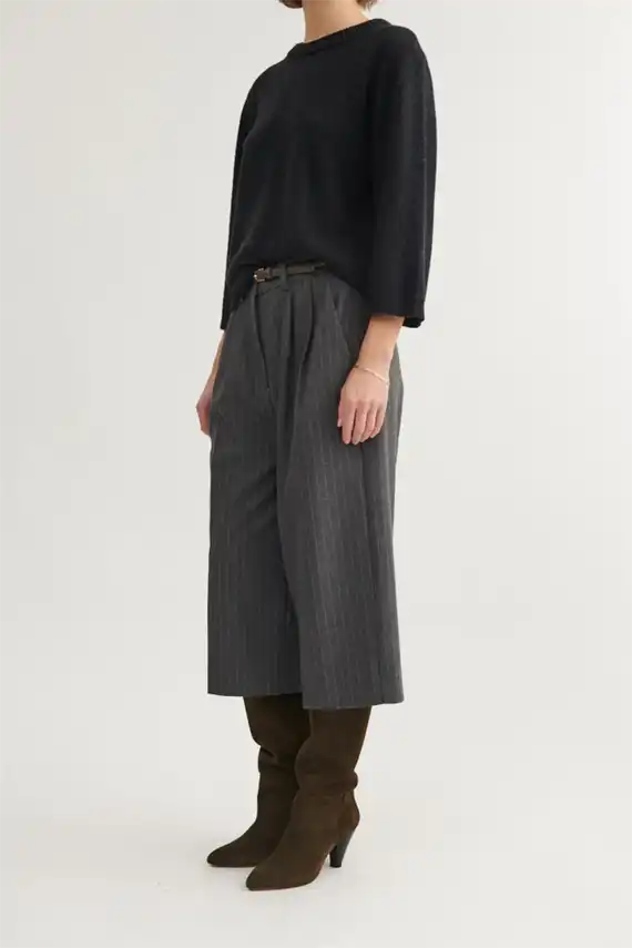 Basic Apparel - Marjo Shorts - Grey Melange/Birch