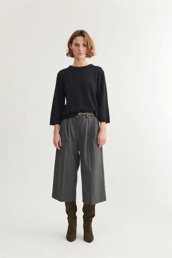 Basic Apparel - Marjo Shorts - Grey Melange/Birch