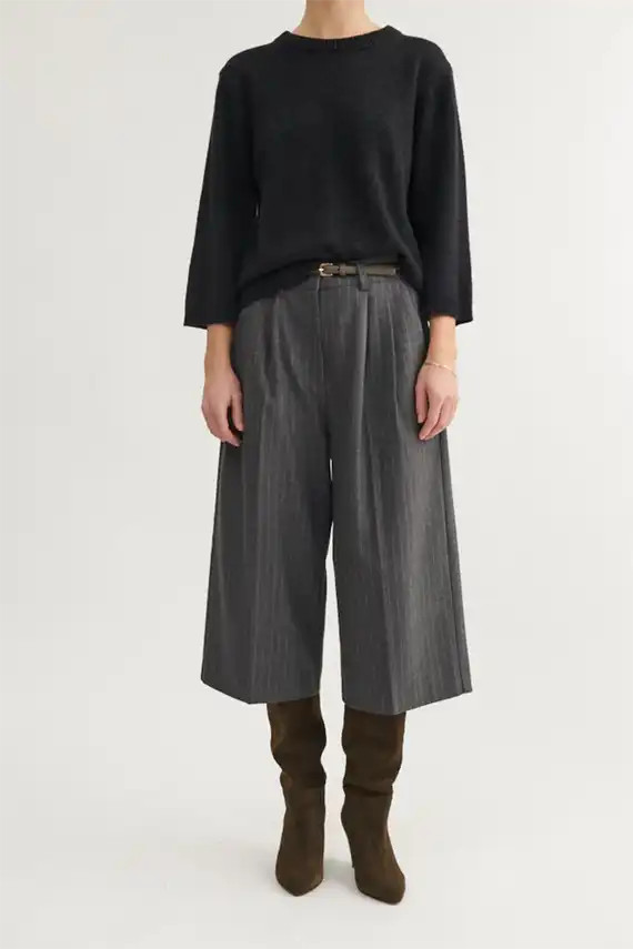 Basic Apparel - Marjo Shorts - Grey Melange/Birch