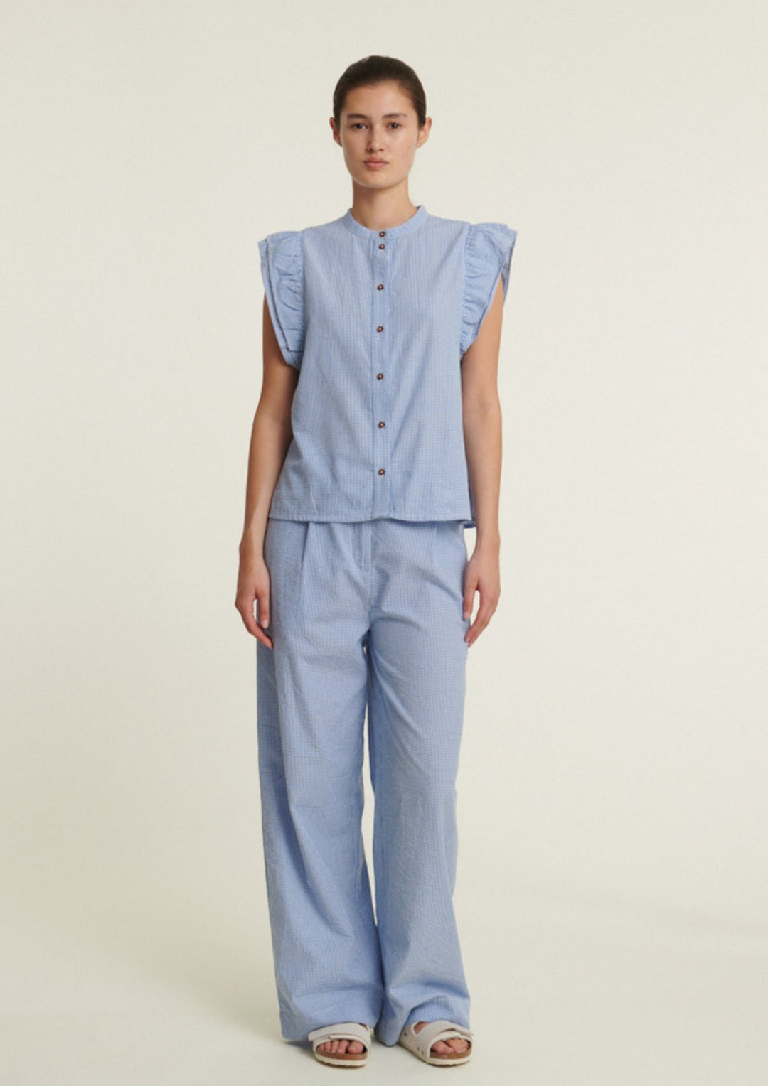 Basic Apparel - Rudie Blouse - Quiet Harbor