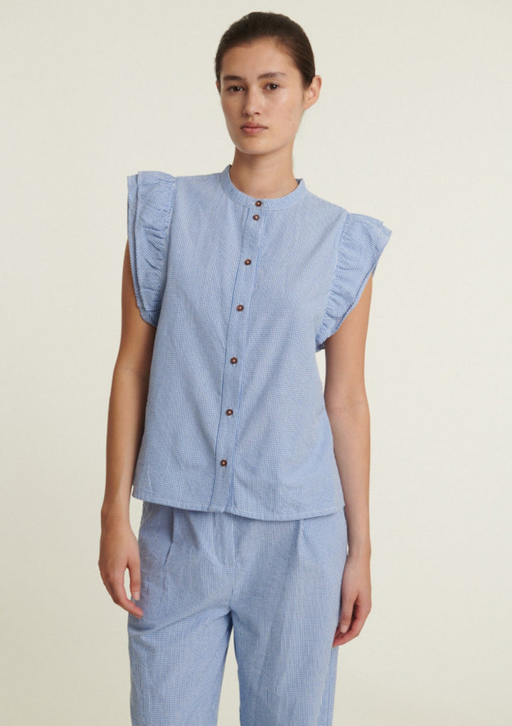 Basic Apparel - Rudie Blouse - Quiet Harbor