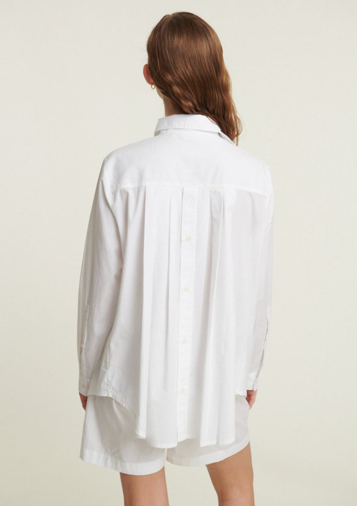 Basic Apparel - Silje LS Shirt - Bright White
