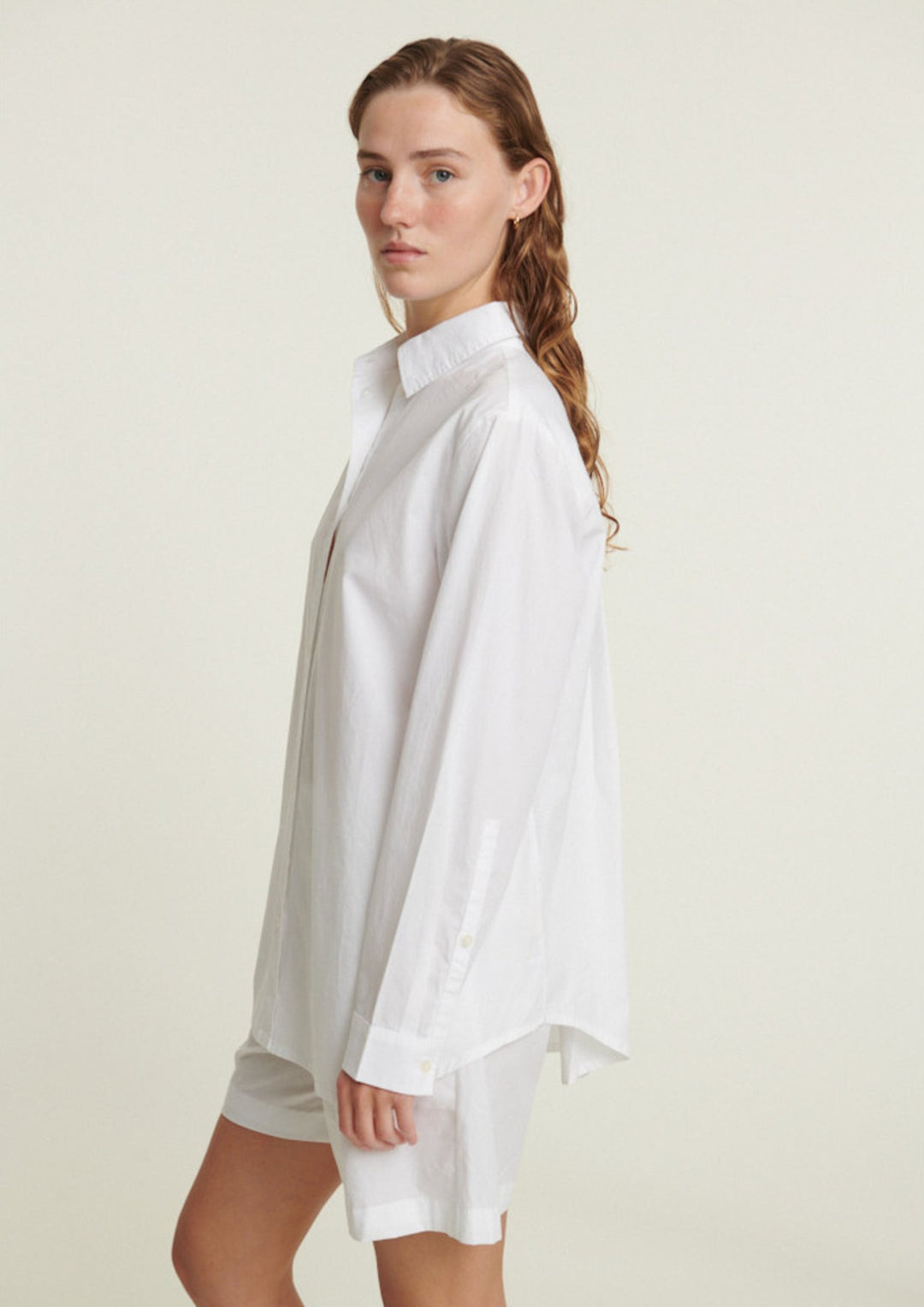 Basic Apparel - Silje LS Shirt - Bright White