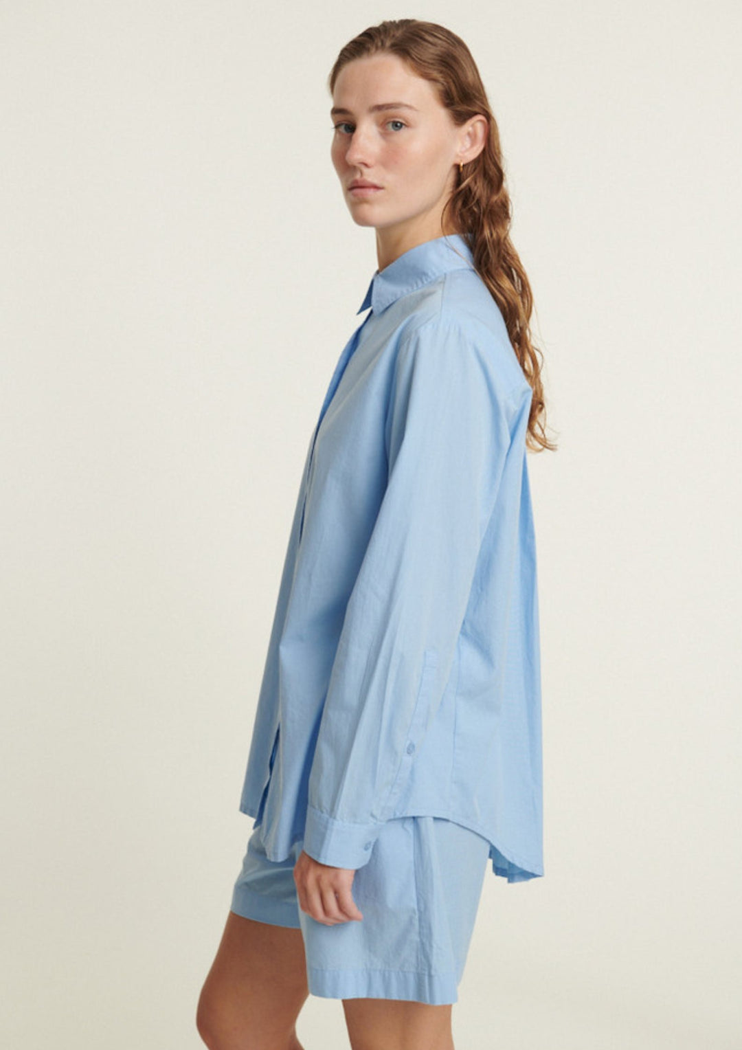 Basic Apparel - Silje LS Shirt - Frozen Fjord