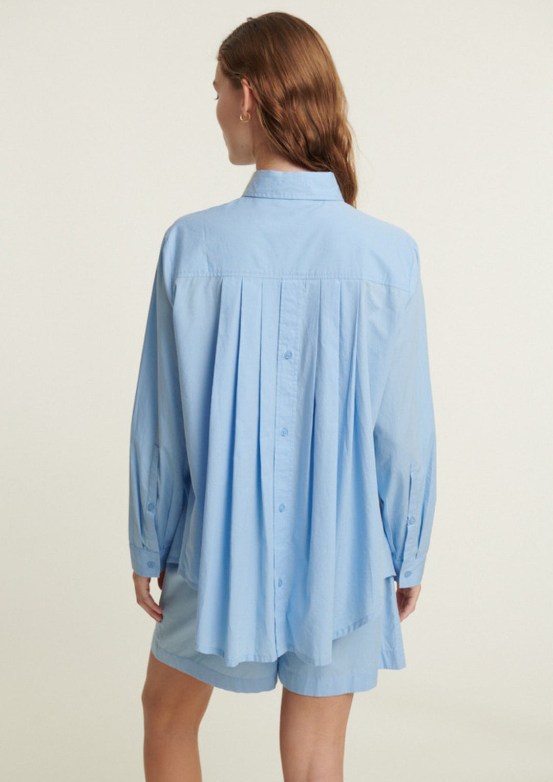 Basic Apparel - Silje LS Shirt - Frozen Fjord