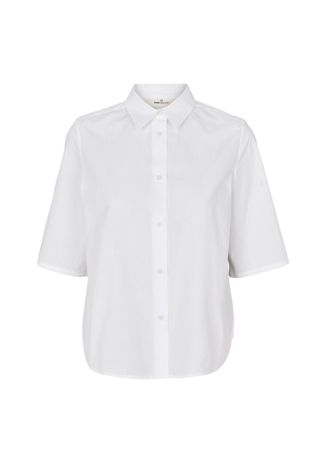 Basic Apparel - Silje SS Shirt - Bright White