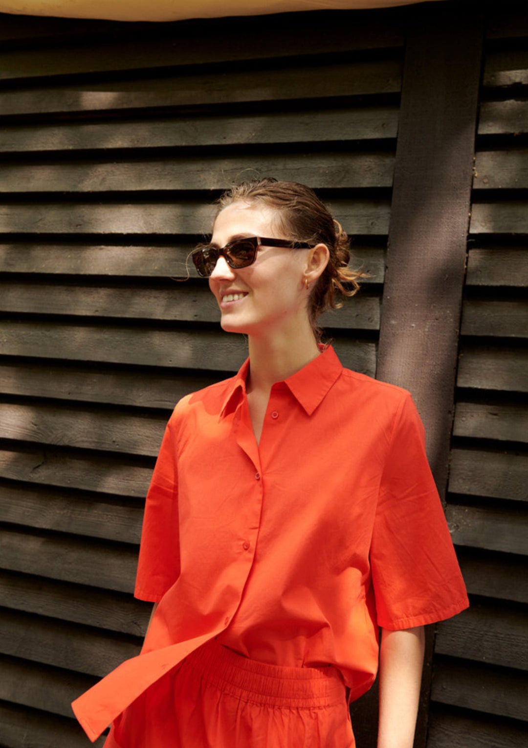 Basic Apparel - Silje SS Shirt - Grenadine