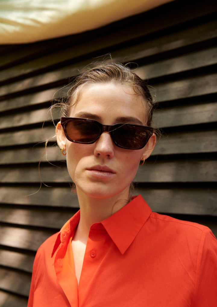 Basic Apparel - Silje SS Shirt - Grenadine