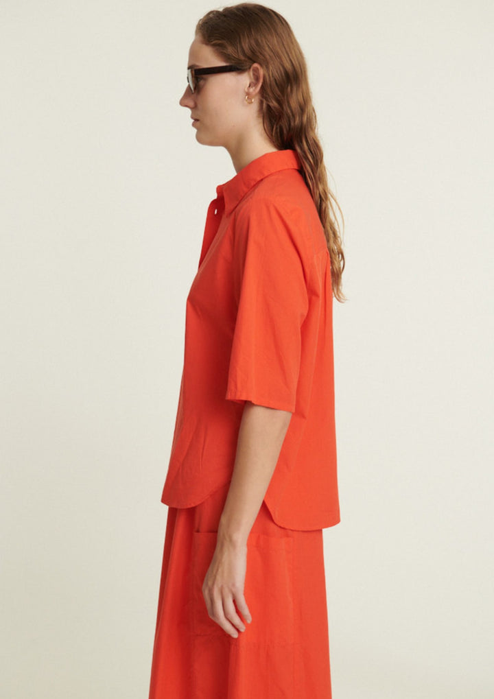Basic Apparel - Silje SS Shirt - Grenadine