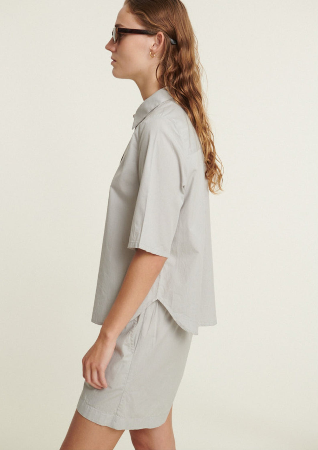 Basic Apparel - Silje SS Shirt - High Rise