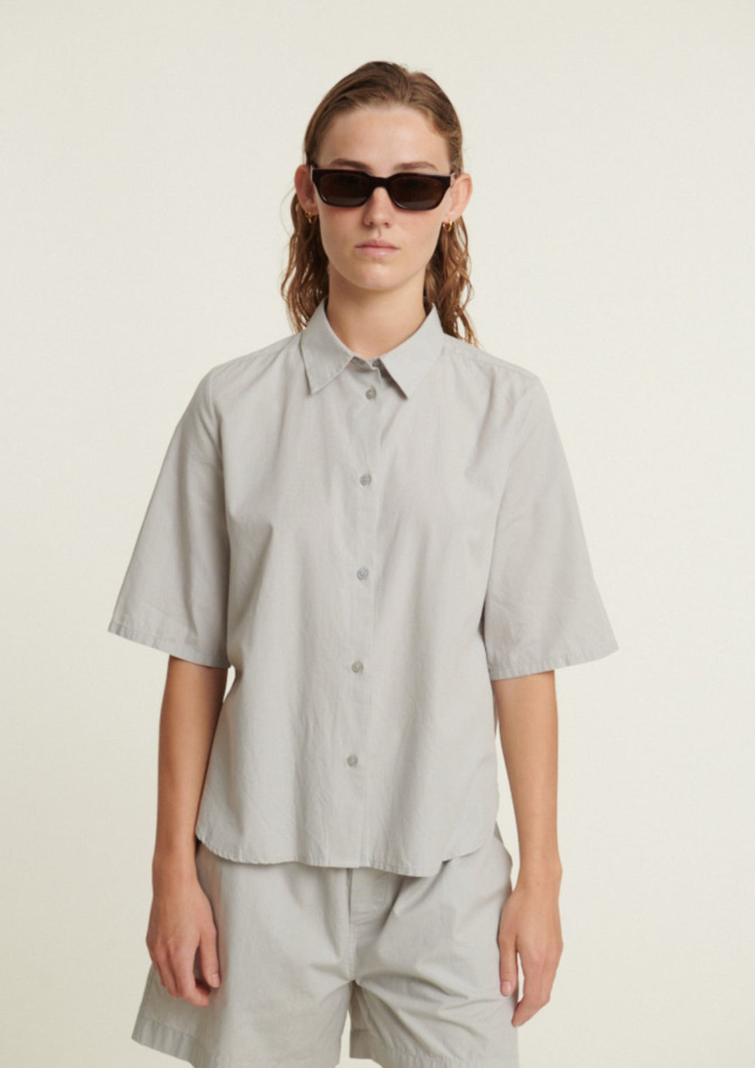 Basic Apparel - Silje SS Shirt - High Rise