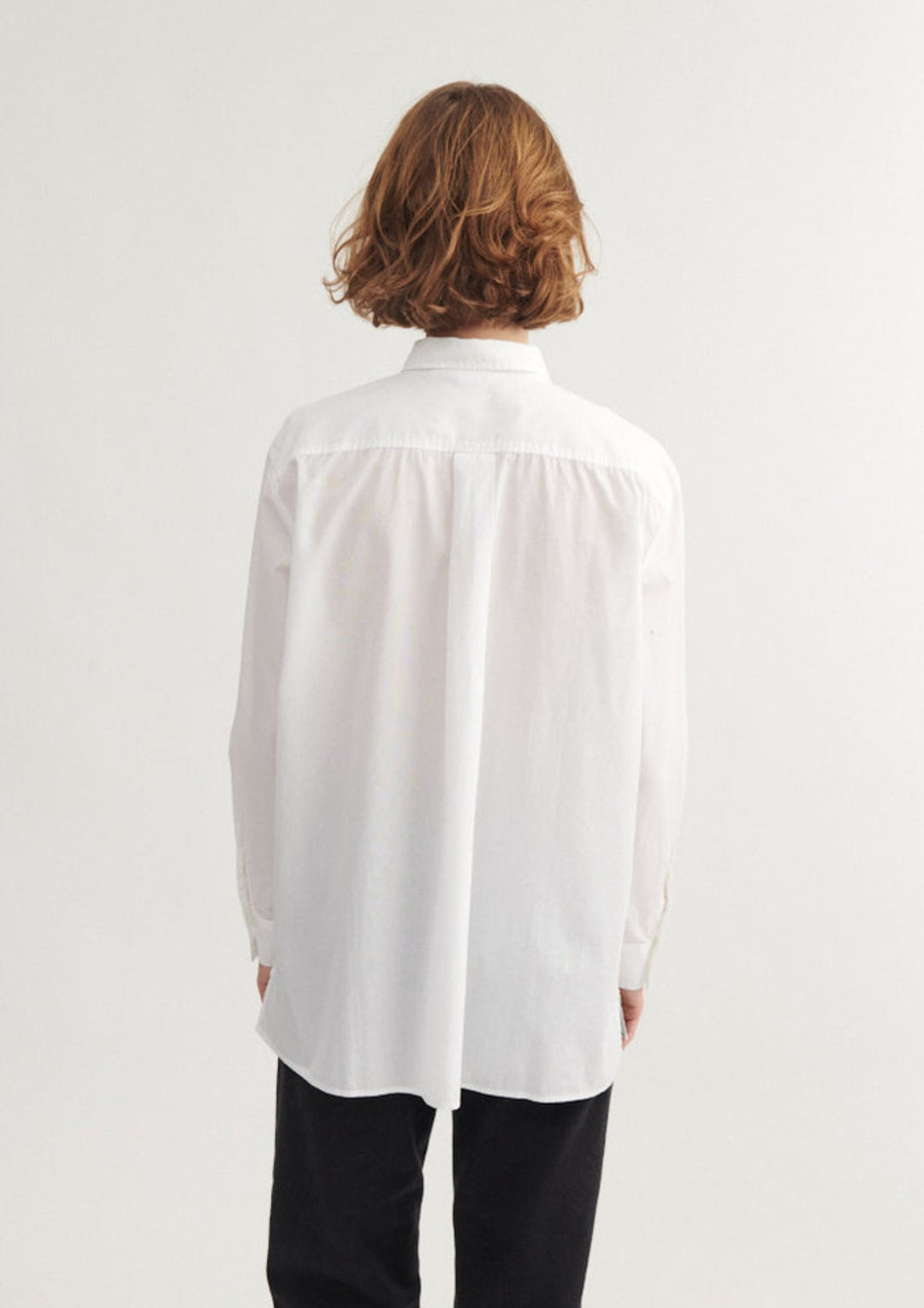 Basic Apparel - Vilde Loose Shirt - White