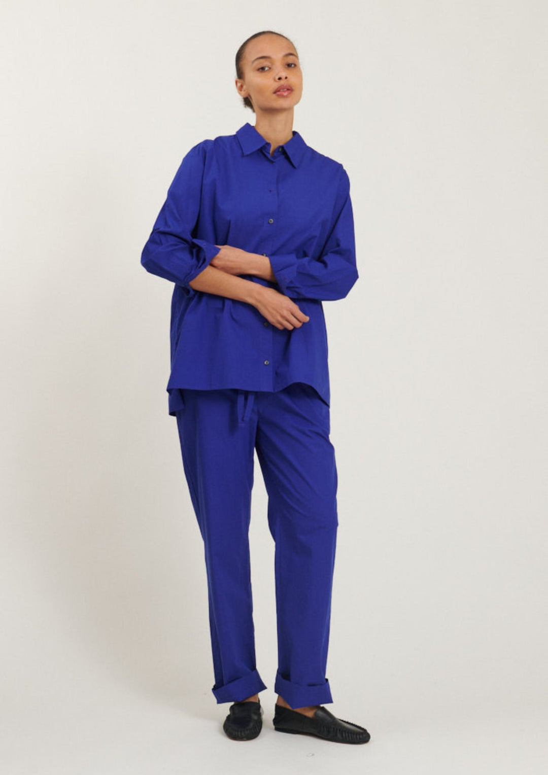 Basic Apparel - Vilde Loose Shirt GOTS - Skjorte