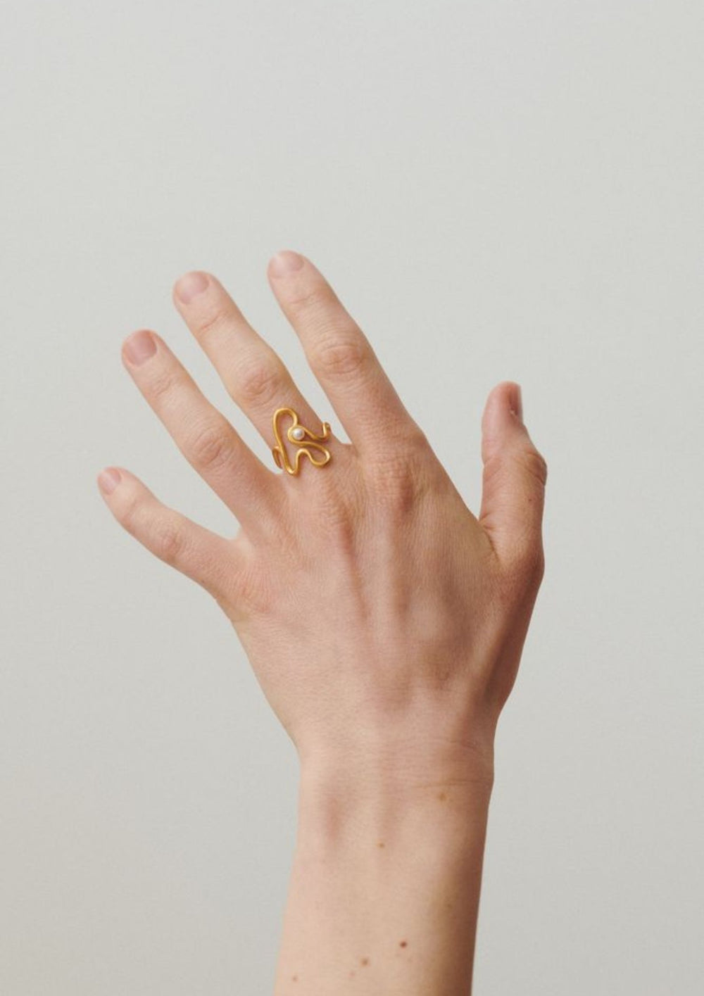 Pernille Corydon - Bay Pearl Ring - Guld