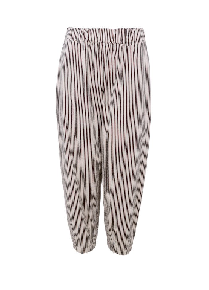 Black Colour - Ally Barrel Pant - Creme