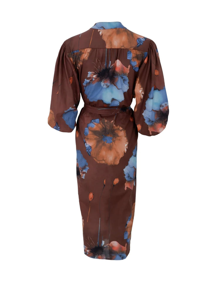 Black Colour - BCCeline Kjole - Coffee Flower