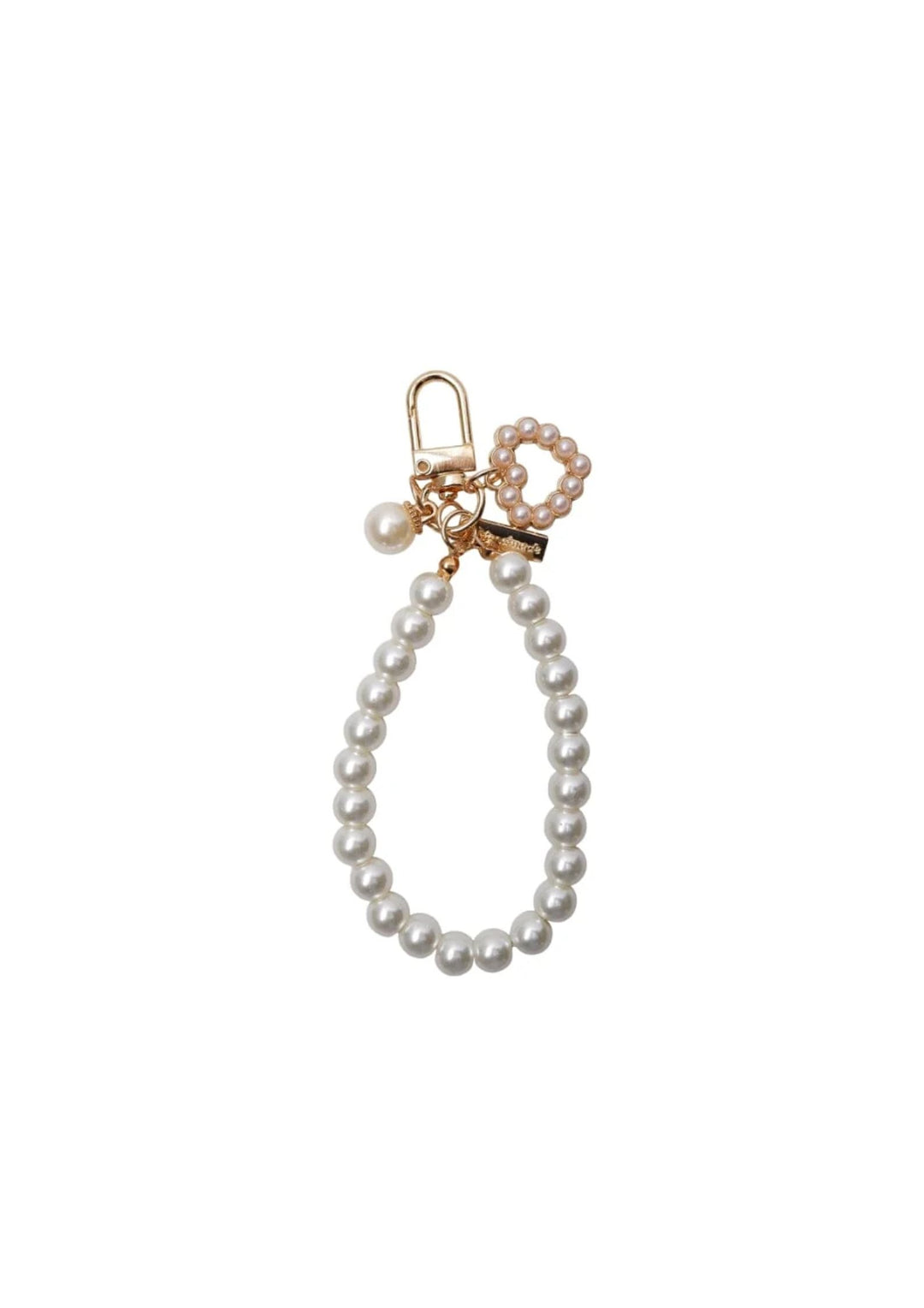 Black Colour - BCCharm Nøglering - White - Onesize