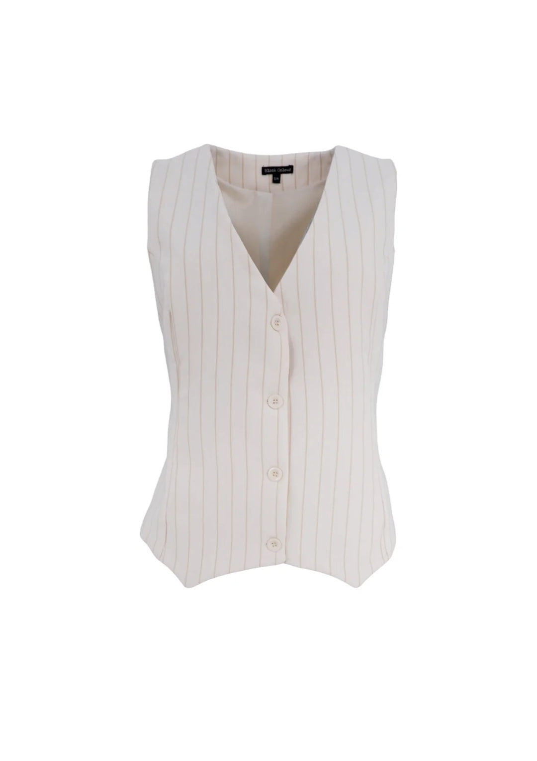 Black Colour - BCChicago Tailored Vest - Off White