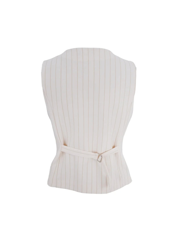 Black Colour - BCChicago Tailored Vest - Off White