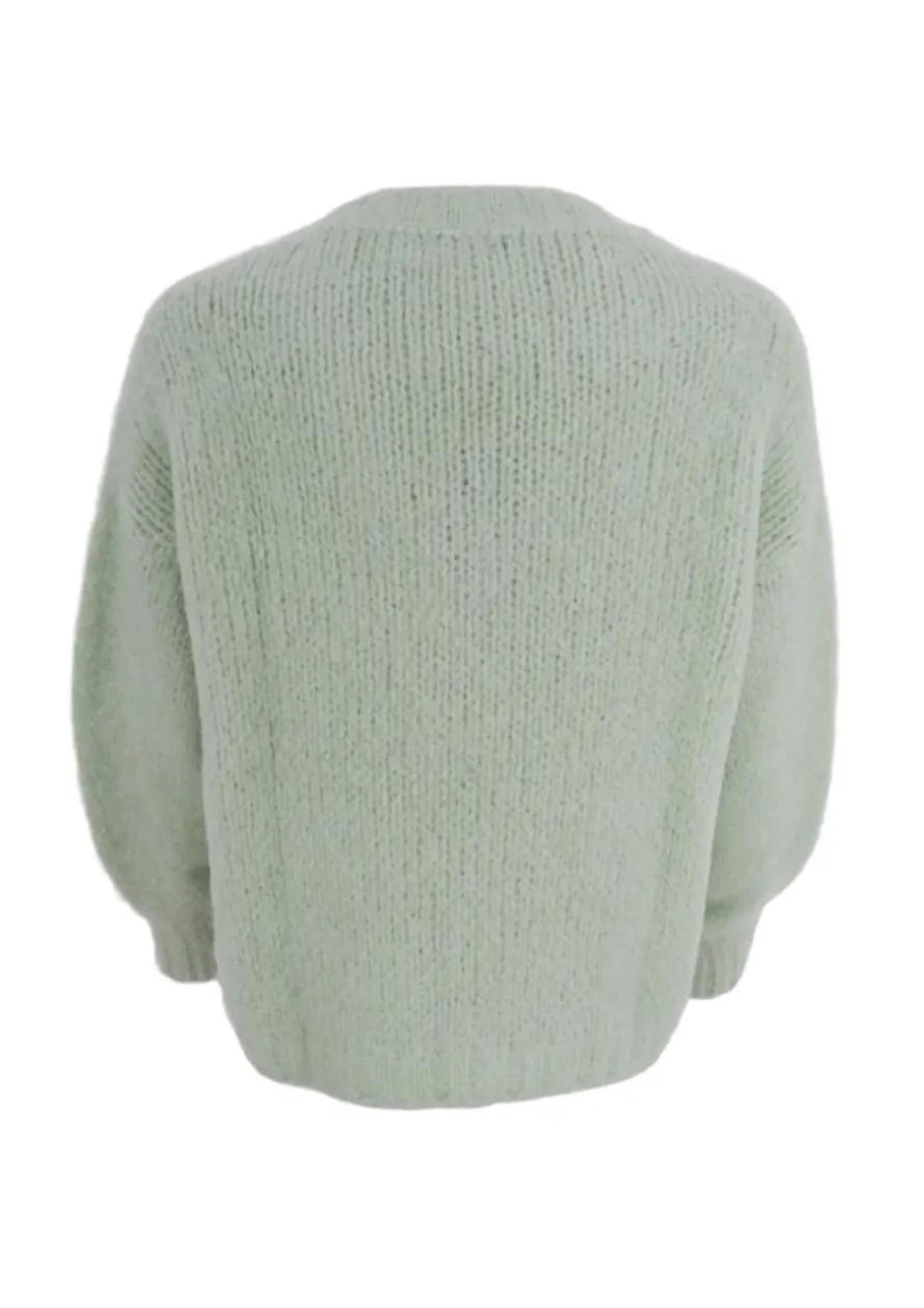 Black Colour - BCKarma Knit Jumper - Pastel Green