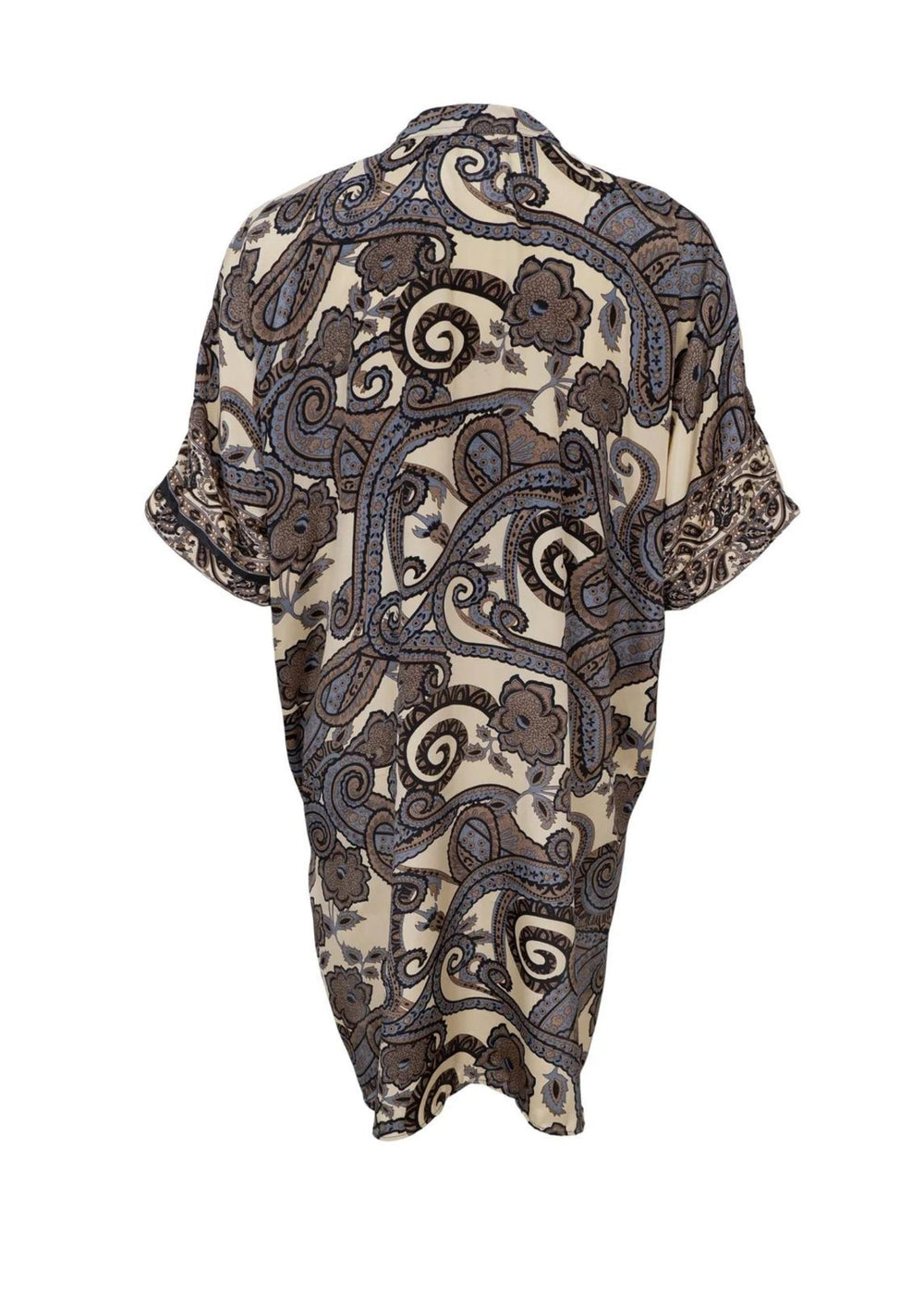 Black Colour - BCLuna Tunika - Grey Paisley