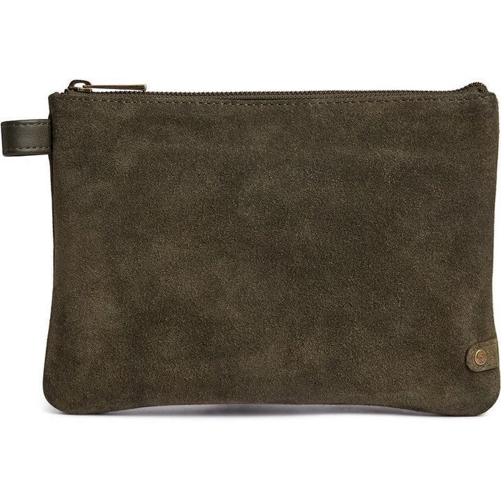 Depeche - Bilbao Clutch ruskind - Army Green - ONESIZE