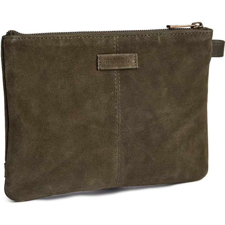 Depeche - Bilbao Clutch ruskind - Army Green - ONESIZE