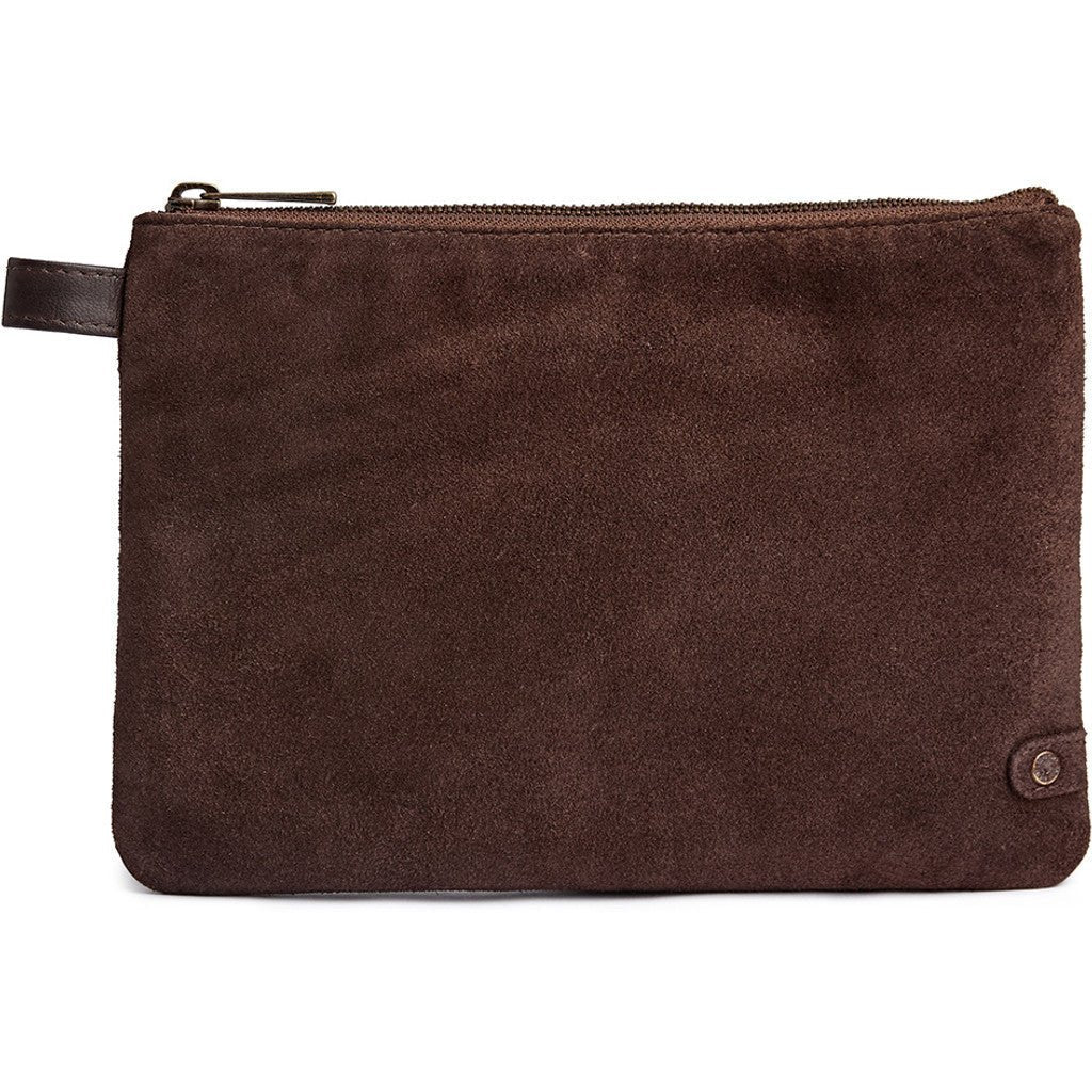 Depeche - Bilbao Clutch ruskind - Chocolate - ONESIZE
