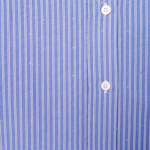 Black Colour - Starry simili skjorte - Blue