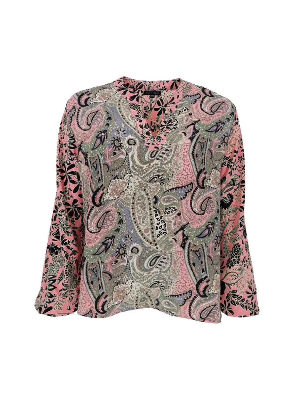 Black Color BCLuna Bluse - Cashmere Mix