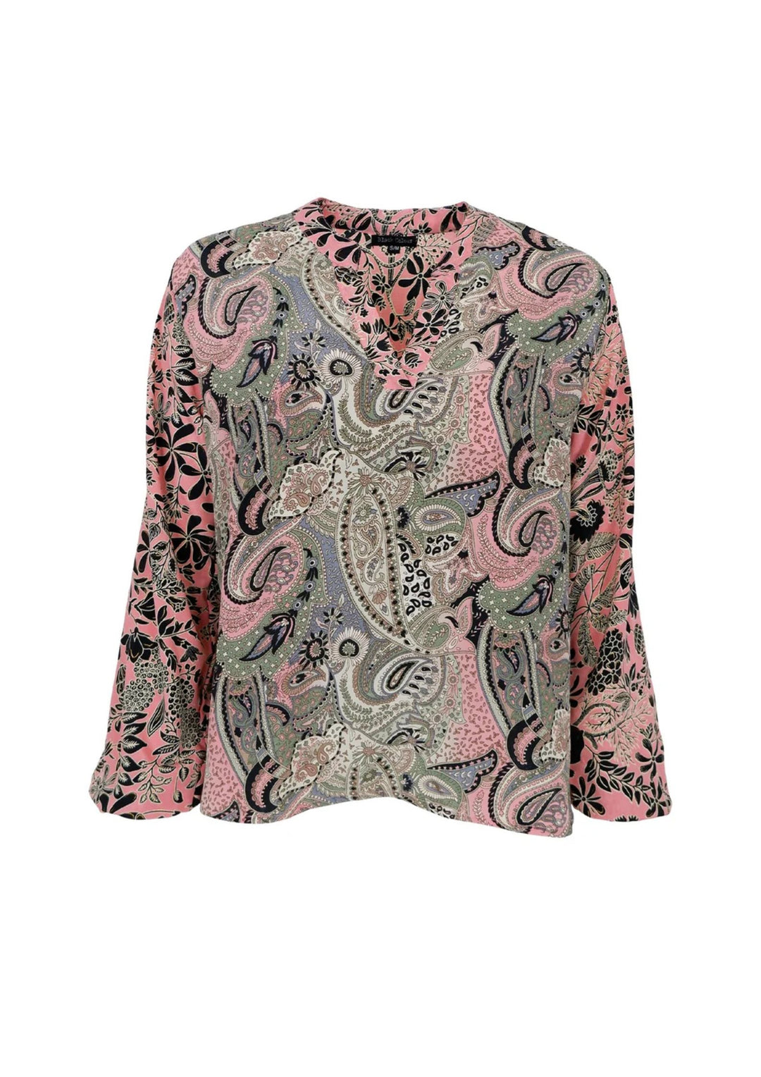 Black Color BCLuna Bluse - Cashmere Mix