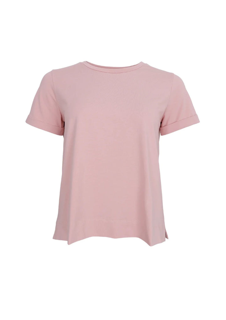 Black Color BcMay SS Tee - Rose
