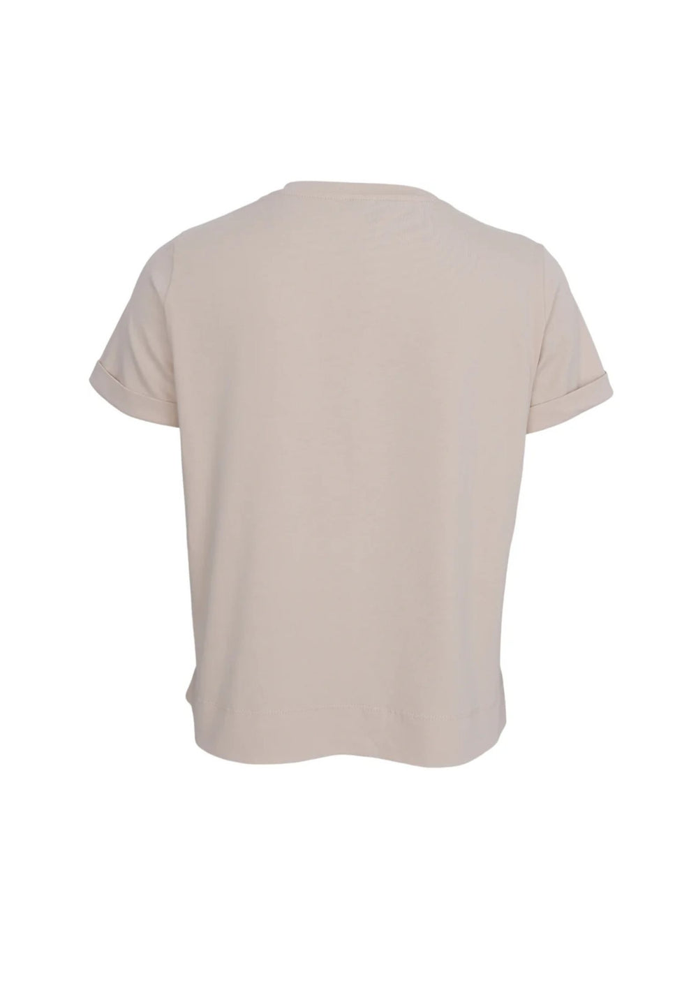 Black Color BcMay SS Tee - Sand