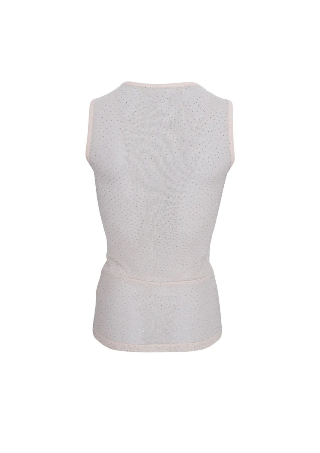 Black Colour - Alexis Mesh - Tank Top - Nude
