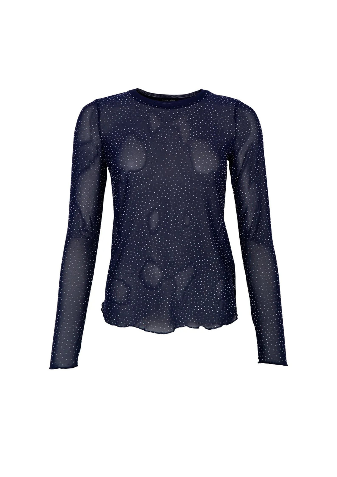 Black Colour - BCAlexis Tee - W/Stones - Navy