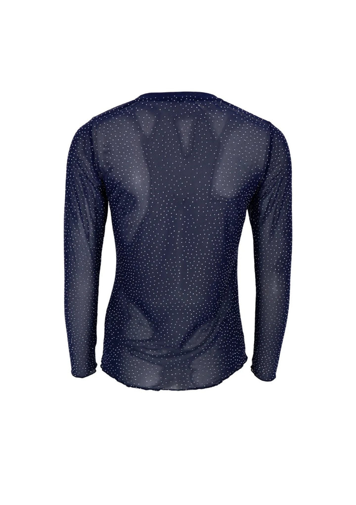 Black Colour - BCAlexis Tee - W/Stones - Navy