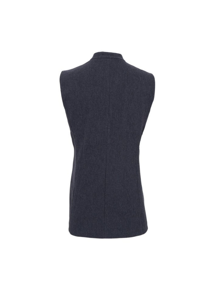 Black Colour - BCAvenue Long Vest - Dark Grey