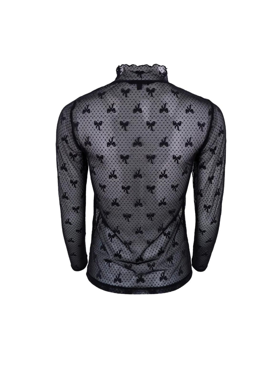 Black Colour - BCBowie Mesh Bluse - Black