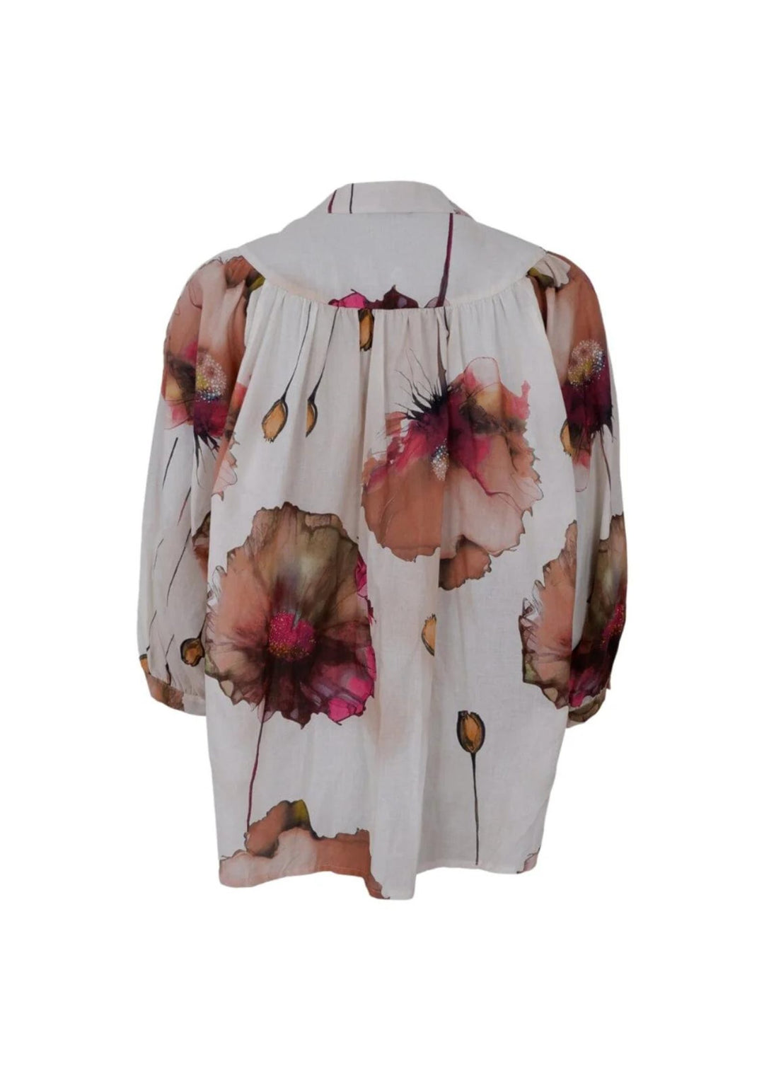 Black Colour - BCCeline Bluse - Wheat Flower - Onesize