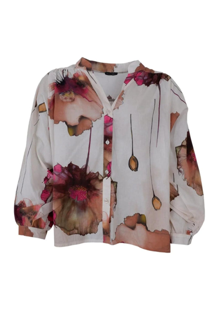 Black Colour - BCCeline Bluse - Wheat Flower - Onesize