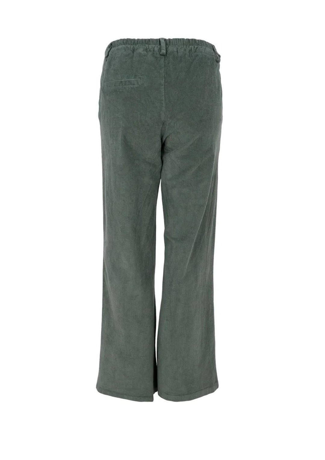 Black Colour - BCCora Corduroy Box Bukser - Moss Green