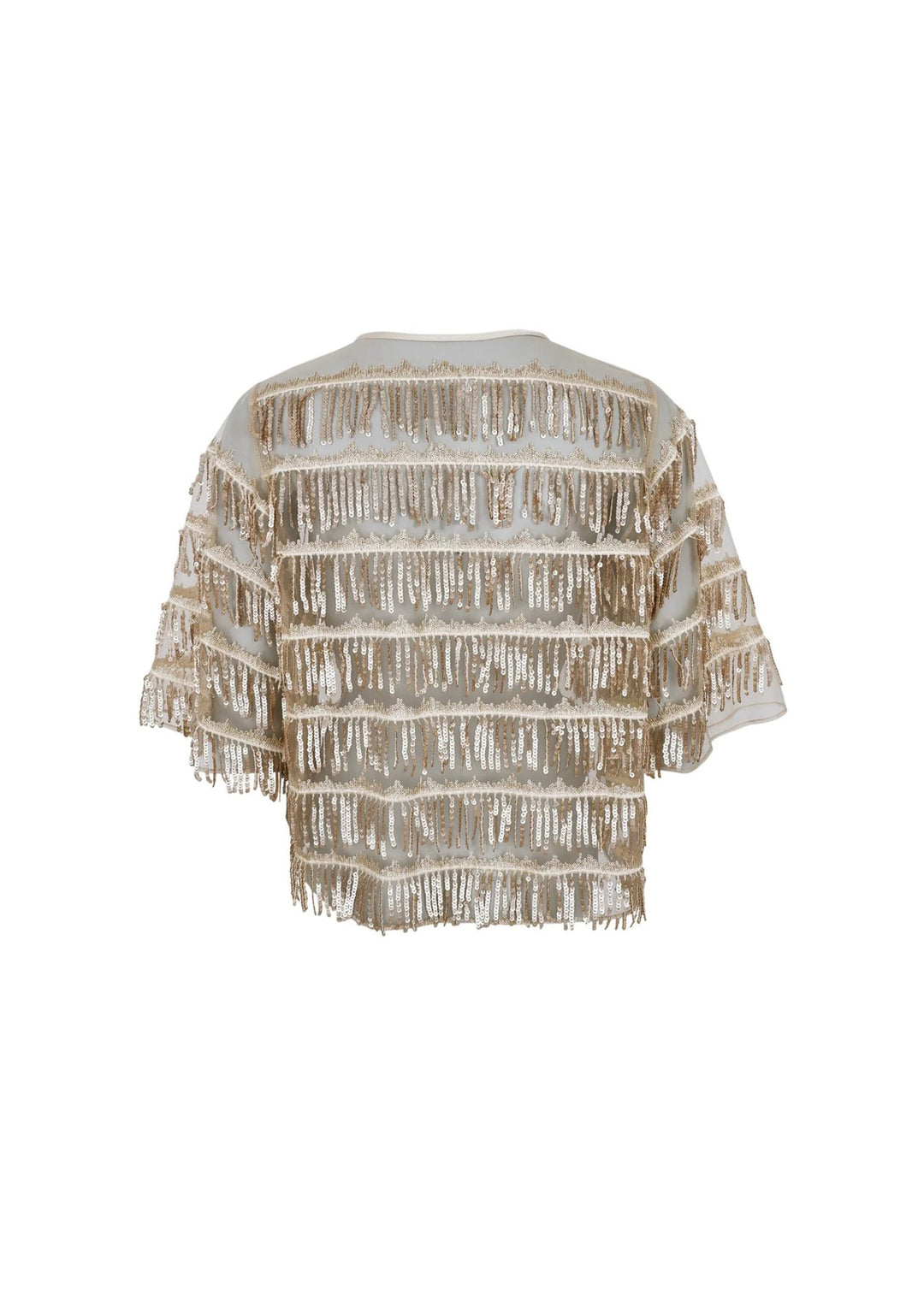 Black Colour - BCCrystal Sequni Jakke - Golden