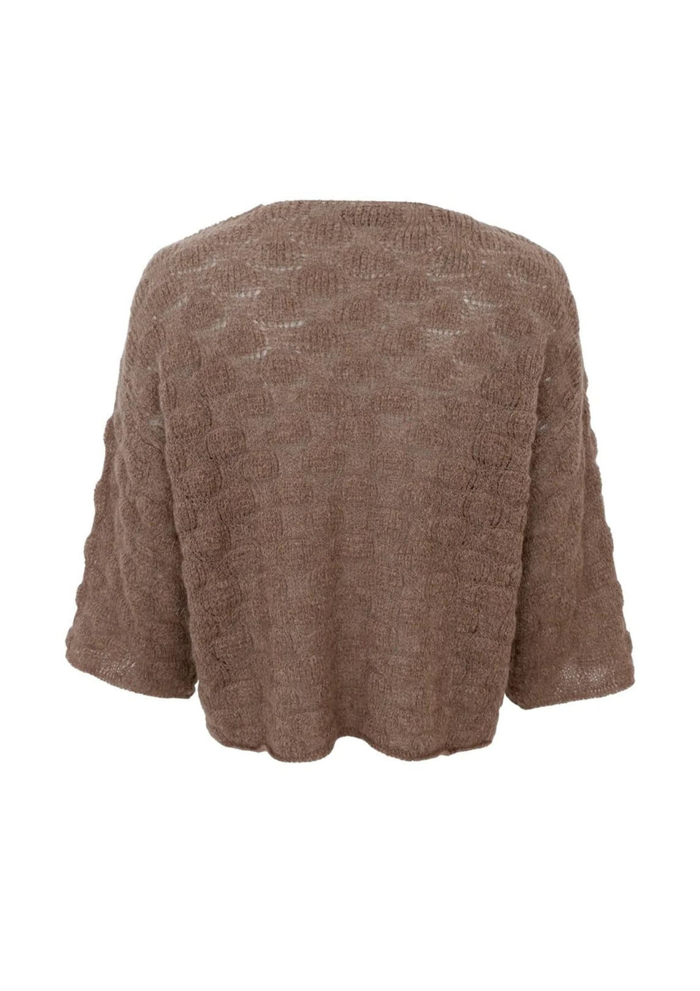 Black Colour - BCHarris V-neck Jumper - Taupe