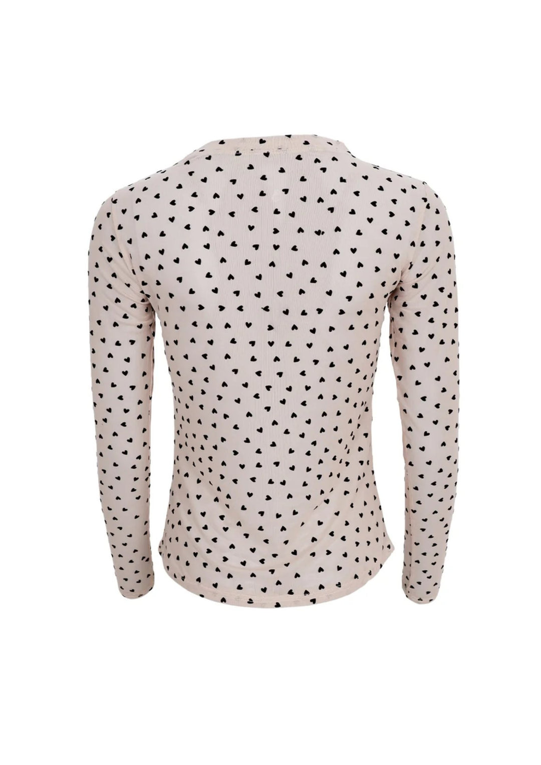 Black Colour - BCIsole - Mesh bluse - nude heart