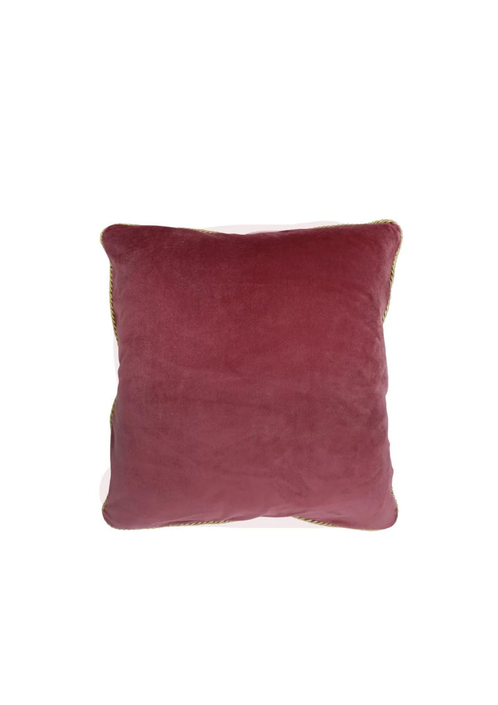 Black Colour - BCKatie Velour Pudebetræk - Rose - 50x50cm