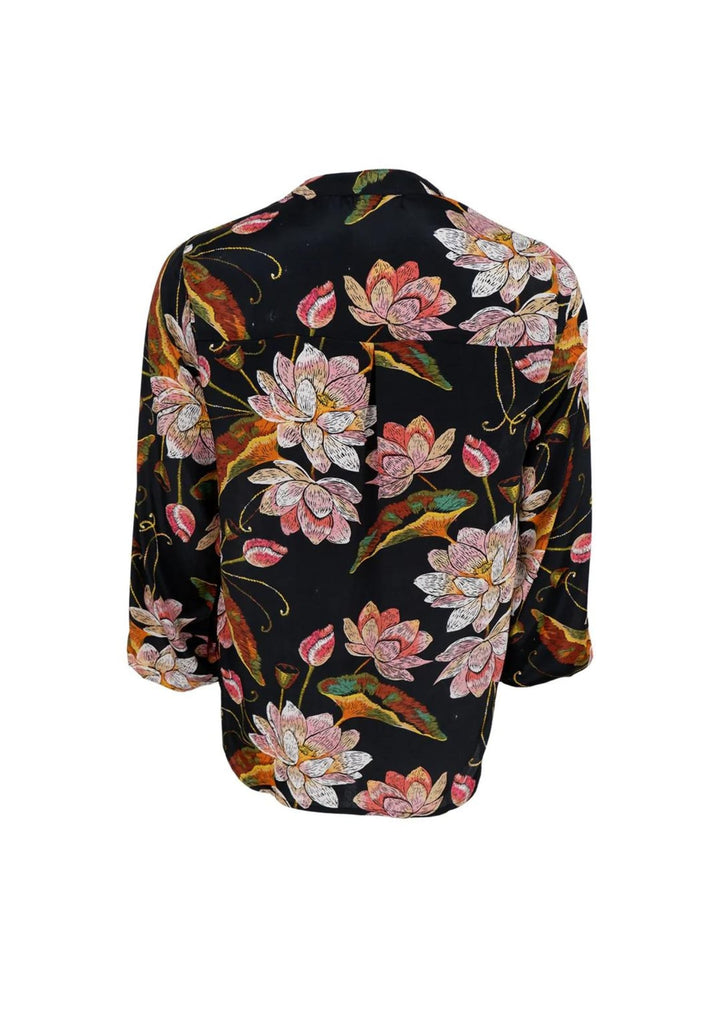 Black Colour - BCLuna Bluse - Deep Floral