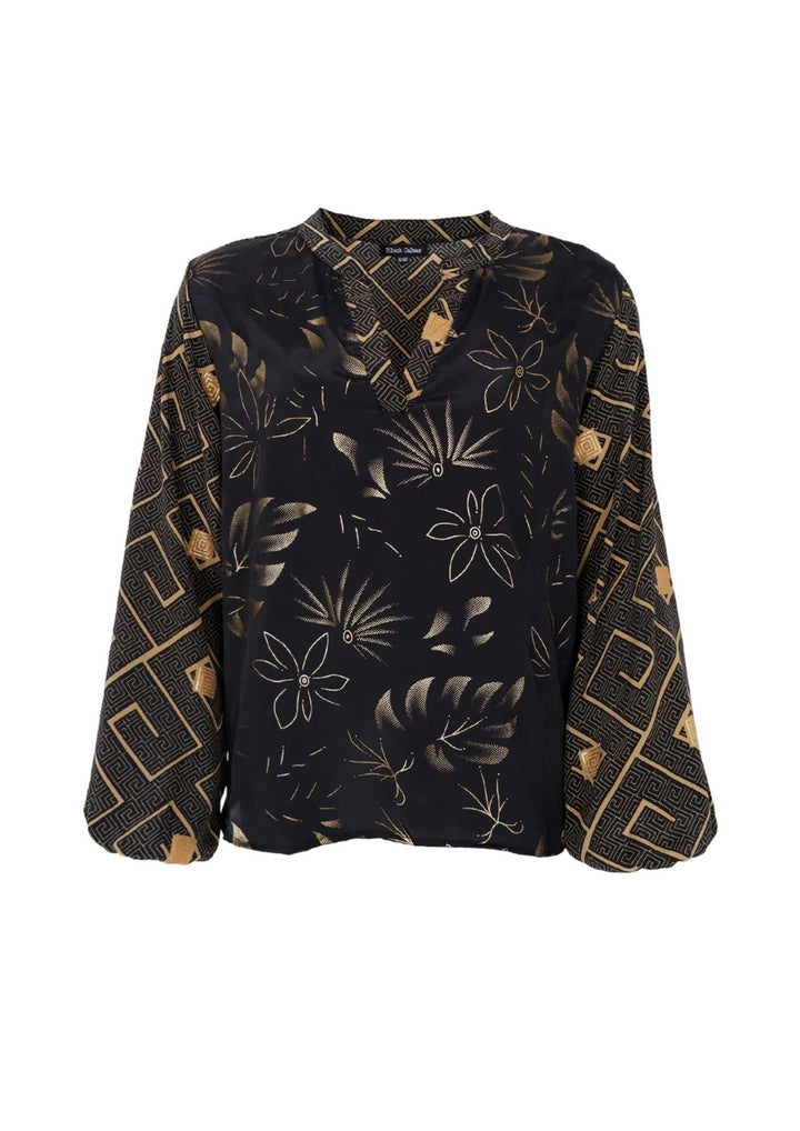 Black Colour - BCLuna Jubilee Bluse - Onyx Multi