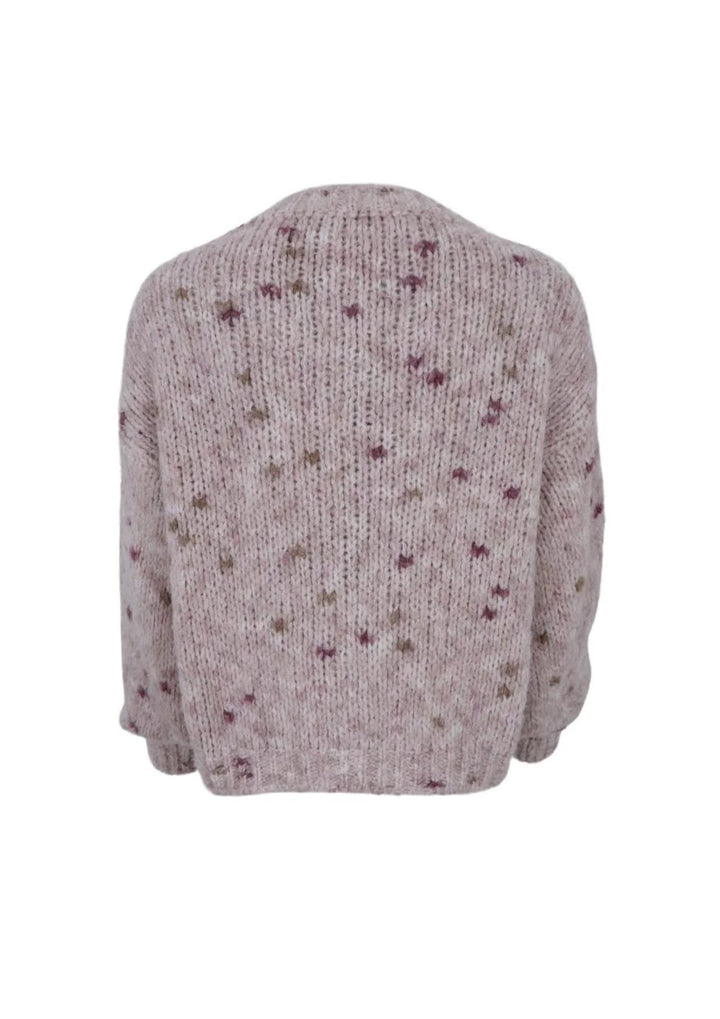 Black Colour - BCMist Strik Cardigan - Rose Plum