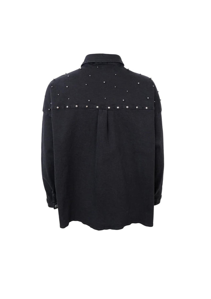 Black Colour - BCNessa Jeans Skjorte Jakke - Black - Onesize