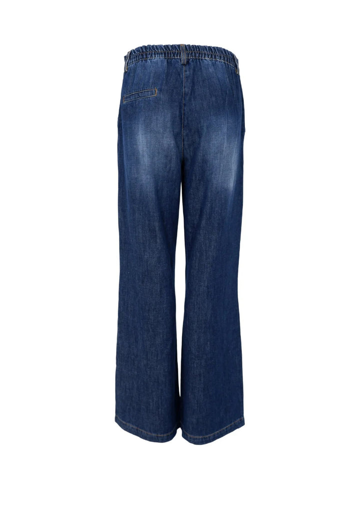 Black Colour - BCNettie Box Jeans - Dark Blue Wash